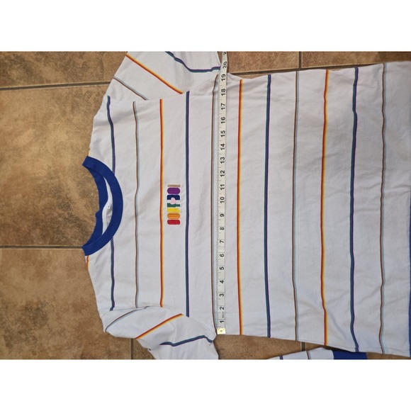 Soft Boi Striped Pride Long sleeve T-Shirt Rainbow Stripes LGBTQA - Picture 4 of 7